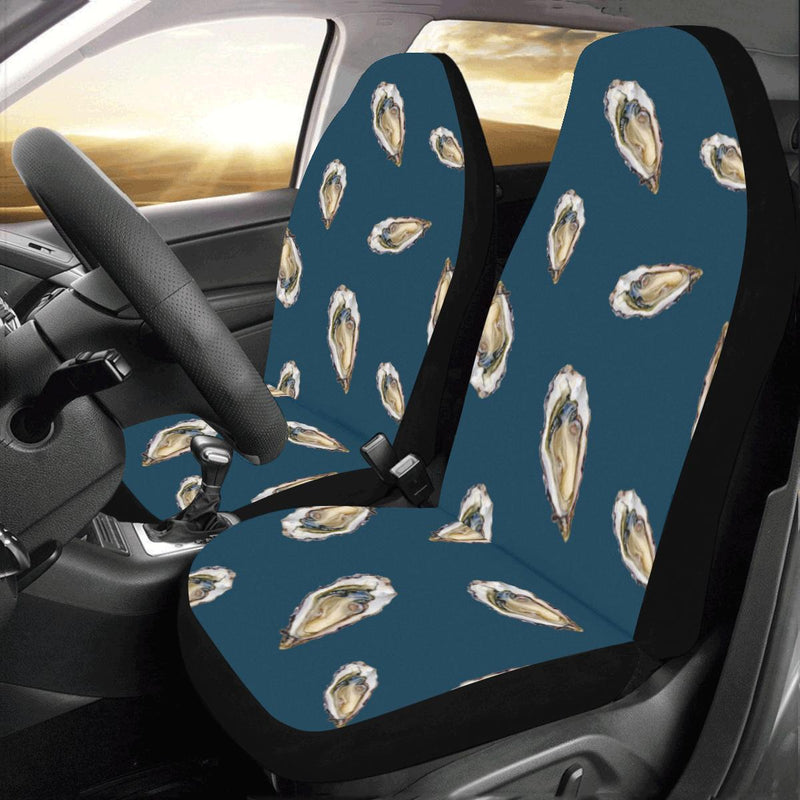 Oyster Pattern Print Design 03 Car Seat Covers (Set of 2)-JORJUNE.COM