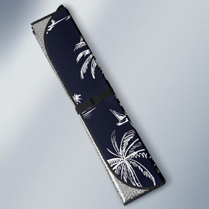 Pacific island Pattern Print Design A02 Car Sun Shades-JORJUNE.COM
