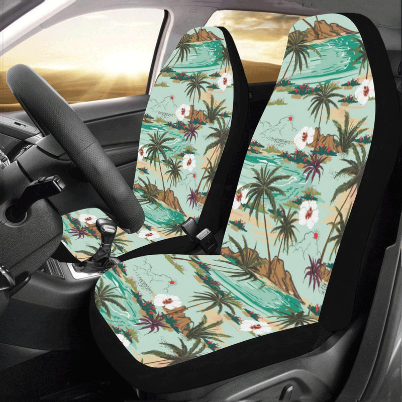 Pacific island Pattern Print Design A03 Car Seat Covers (Set of 2)-JORJUNE.COM