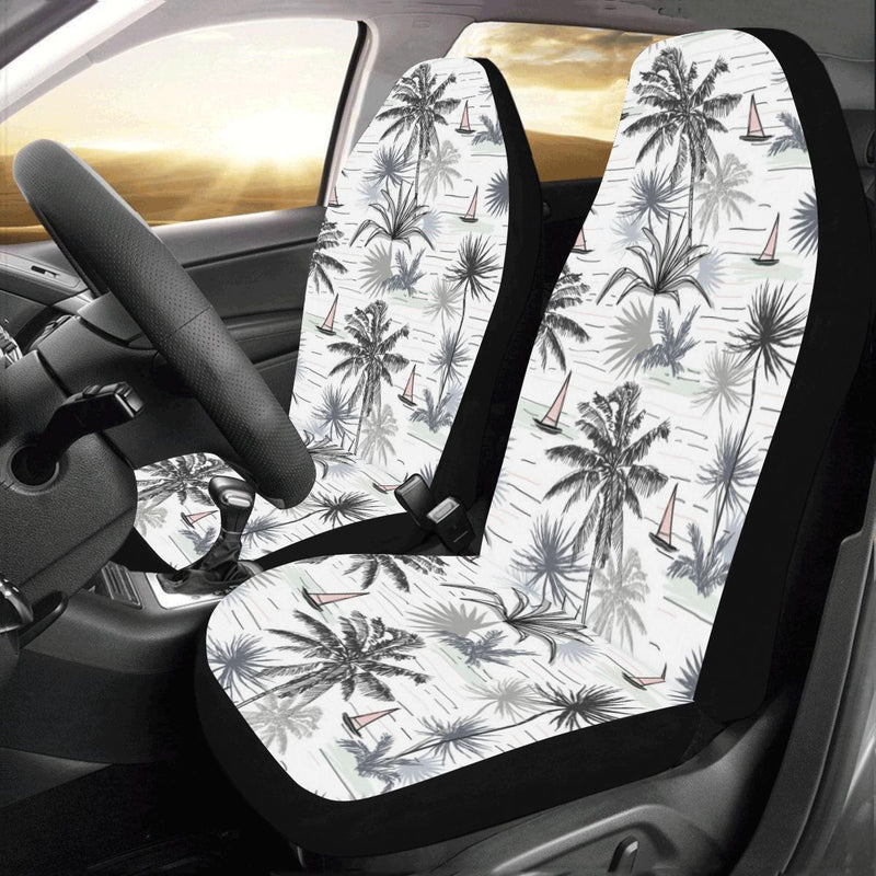 Pacific island Pattern Print Design A04 Car Seat Covers (Set of 2)-JORJUNE.COM