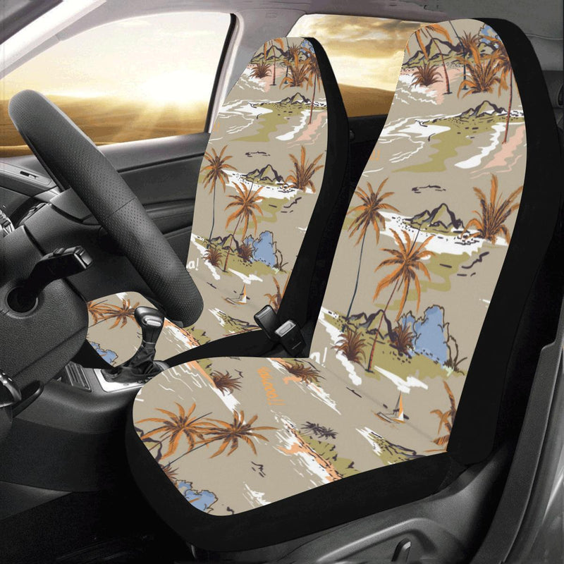 Pacific island Pattern Print Design A05 Car Seat Covers (Set of 2)-JORJUNE.COM