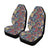 Paisley Boho Pattern Print Design A03 Car Seat Covers (Set of 2)-JORJUNE.COM