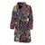 Paisley Boho Pattern Print Design A03 Men Bathrobe-JORJUNE.COM