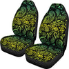 Paisley Green Design Print Universal Fit Car Seat Covers