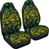 Paisley Green Design Print Universal Fit Car Seat Covers