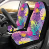 Palm Leaf Pattern Print Design A04 Car Seat Covers (Set of 2)-JORJUNE.COM