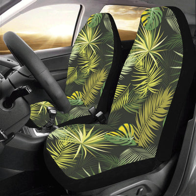 Palm Leaf Pattern Print Design A05 Car Seat Covers (Set of 2)-JORJUNE.COM