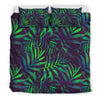 Palm Leaves Pattern Print Design PL01 Duvet Cover Bedding Set-JORJUNE.COM