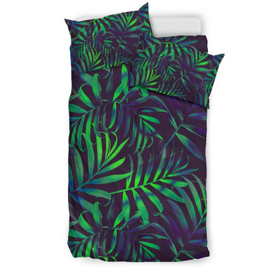 Palm Leaves Pattern Print Design PL01 Duvet Cover Bedding Set-JORJUNE.COM