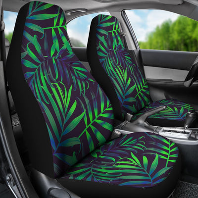 Palm Leaves Pattern Print Design PL01 Universal Fit Car Seat Covers-JorJune