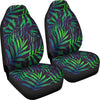 Palm Leaves Pattern Print Design PL01 Universal Fit Car Seat Covers-JorJune