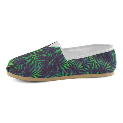 Palm Leaves Pattern Print Design PL01 Women Casual Shoes-JorJune.com