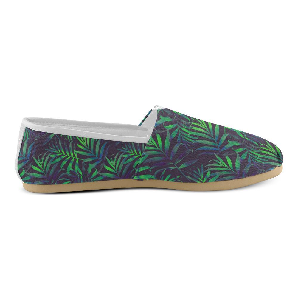 Palm Leaves Pattern Print Design PL01 Women Casual Shoes-JorJune.com