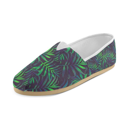 Palm Leaves Pattern Print Design PL01 Women Casual Shoes-JorJune.com