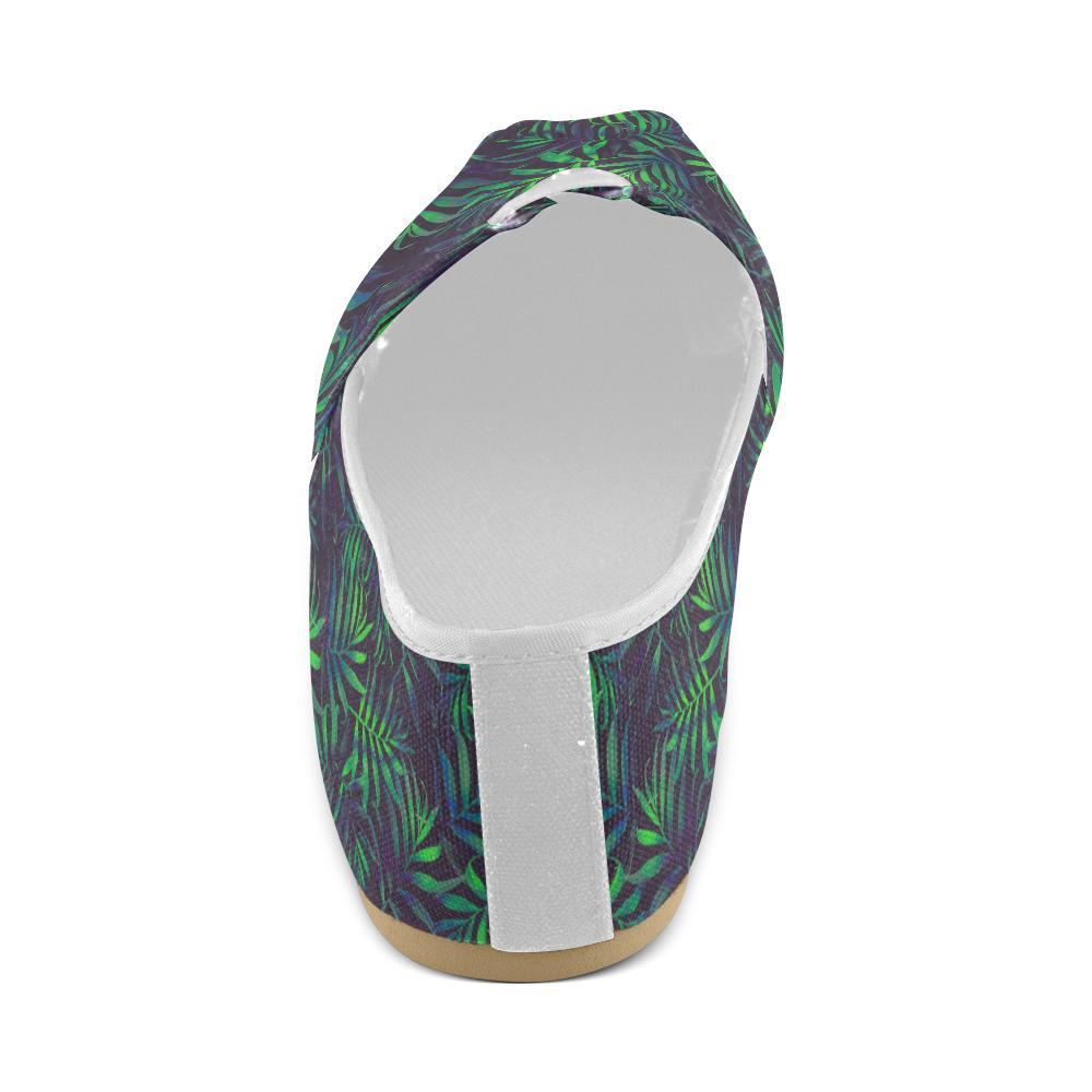 Palm Leaves Pattern Print Design PL01 Women Casual Shoes-JorJune.com