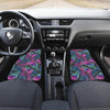 Palm Leaves Pattern Print Design PL010 Car Floor Mats-JORJUNE.COM