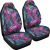 Palm Leaves Pattern Print Design PL010 Universal Fit Car Seat Covers-JorJune