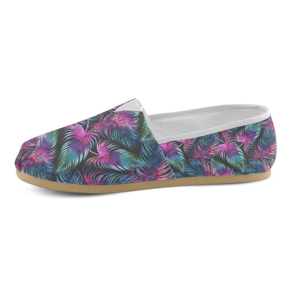 Palm Leaves Pattern Print Design PL010 Women Casual Shoes-JorJune.com