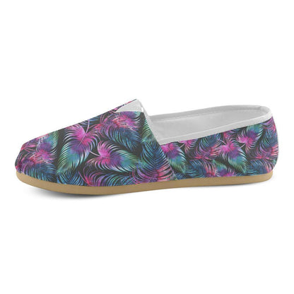 Palm Leaves Pattern Print Design PL010 Women Casual Shoes-JorJune.com