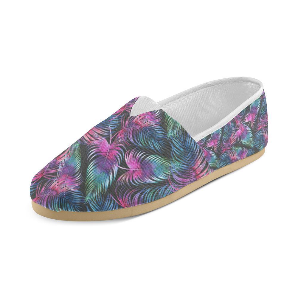 Palm Leaves Pattern Print Design PL010 Women Casual Shoes-JorJune.com