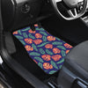 Palm Leaves Pattern Print Design PL011 Car Floor Mats-JORJUNE.COM