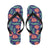 Palm Leaves Pattern Print Design PL011 Flip Flops-JorJune