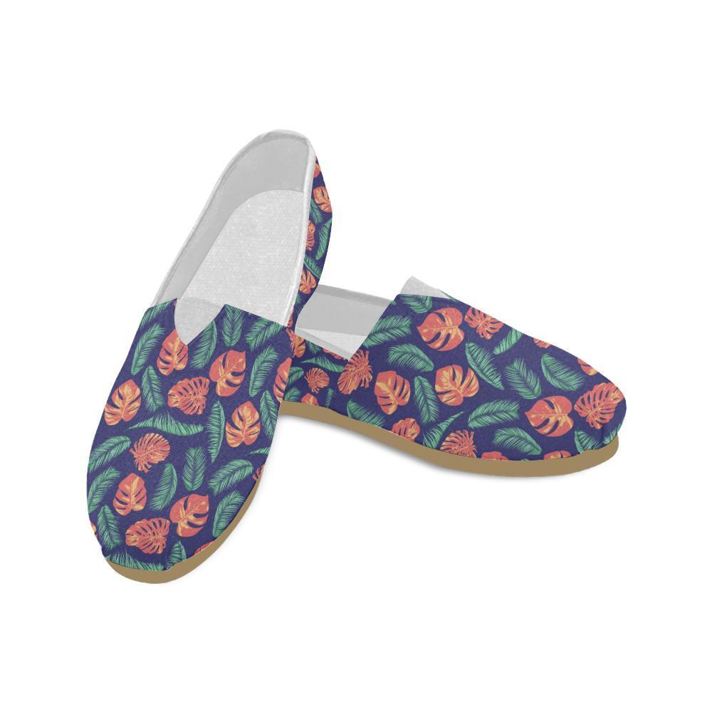 Palm Leaves Pattern Print Design PL011 Women Casual Shoes-JorJune.com