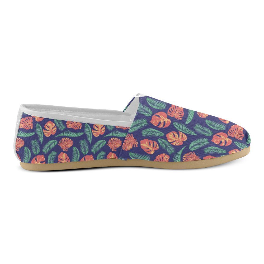 Palm Leaves Pattern Print Design PL011 Women Casual Shoes-JorJune.com