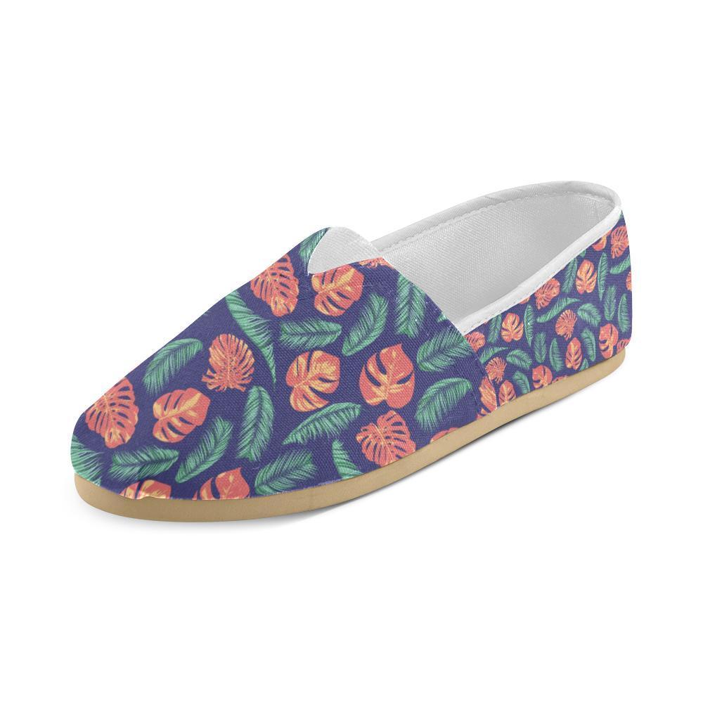 Palm Leaves Pattern Print Design PL011 Women Casual Shoes-JorJune.com