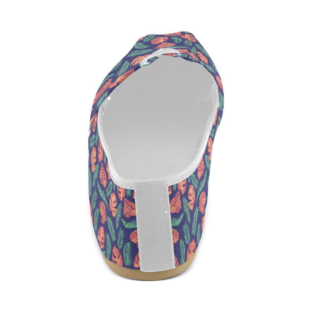 Palm Leaves Pattern Print Design PL011 Women Casual Shoes-JorJune.com