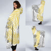 Palm Leaves Pattern Print Design PL012 Hooded Blanket-JORJUNE.COM