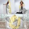 Palm Leaves Pattern Print Design PL012 Hooded Blanket-JORJUNE.COM