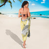 Palm Leaves Pattern Print Design PL012 Sarong Pareo Wrap-JORJUNE.COM