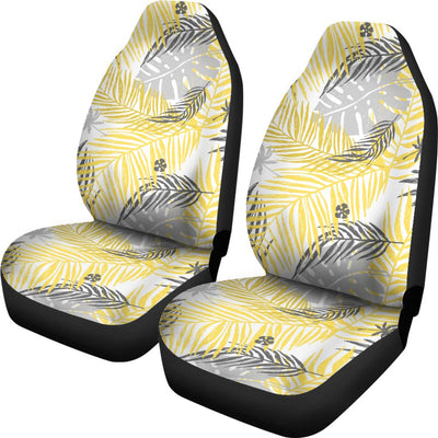 Palm Leaves Pattern Print Design PL012 Universal Fit Car Seat Covers-JorJune