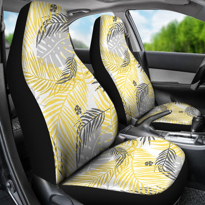 Palm Leaves Pattern Print Design PL012 Universal Fit Car Seat Covers-JorJune