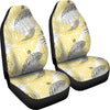 Palm Leaves Pattern Print Design PL012 Universal Fit Car Seat Covers-JorJune