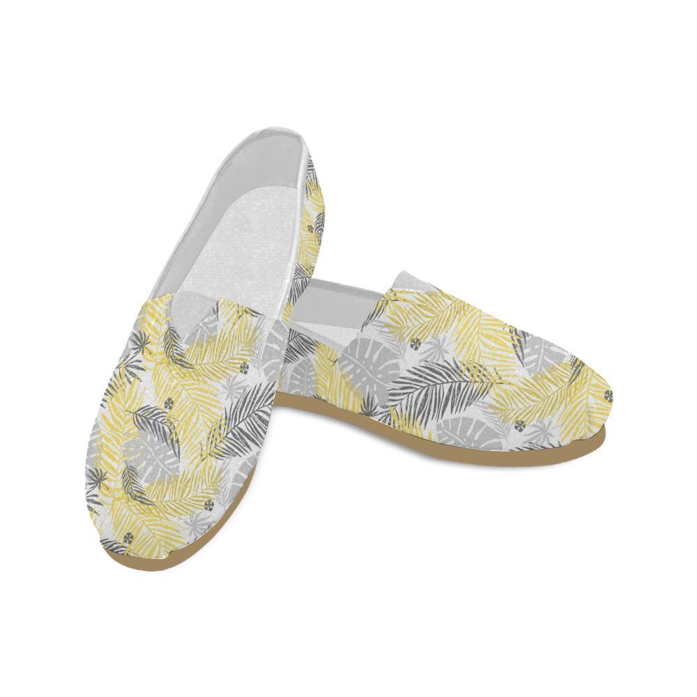 Palm Leaves Pattern Print Design PL012 Women Casual Shoes-JorJune.com