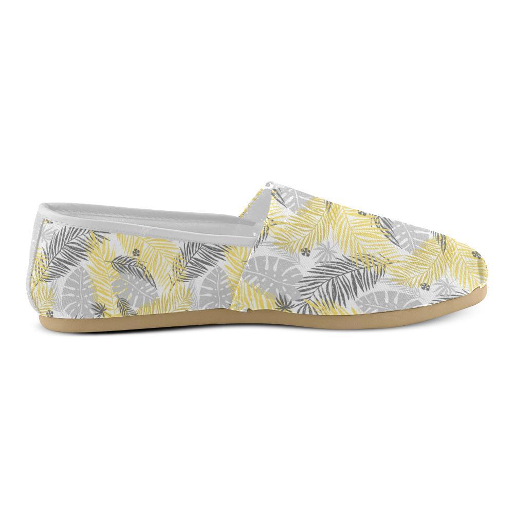 Palm Leaves Pattern Print Design PL012 Women Casual Shoes-JorJune.com
