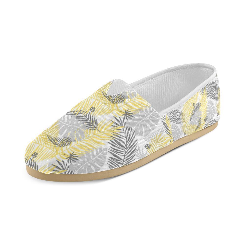 Palm Leaves Pattern Print Design PL012 Women Casual Shoes-JorJune.com