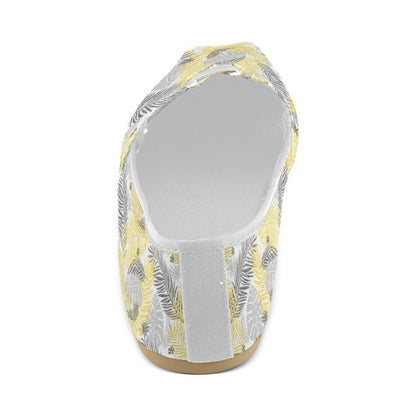 Palm Leaves Pattern Print Design PL012 Women Casual Shoes-JorJune.com