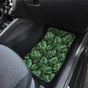 Palm Leaves Pattern Print Design PL013 Car Floor Mats-JORJUNE.COM