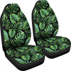 Palm Leaves Pattern Print Design PL013 Universal Fit Car Seat Covers-JorJune