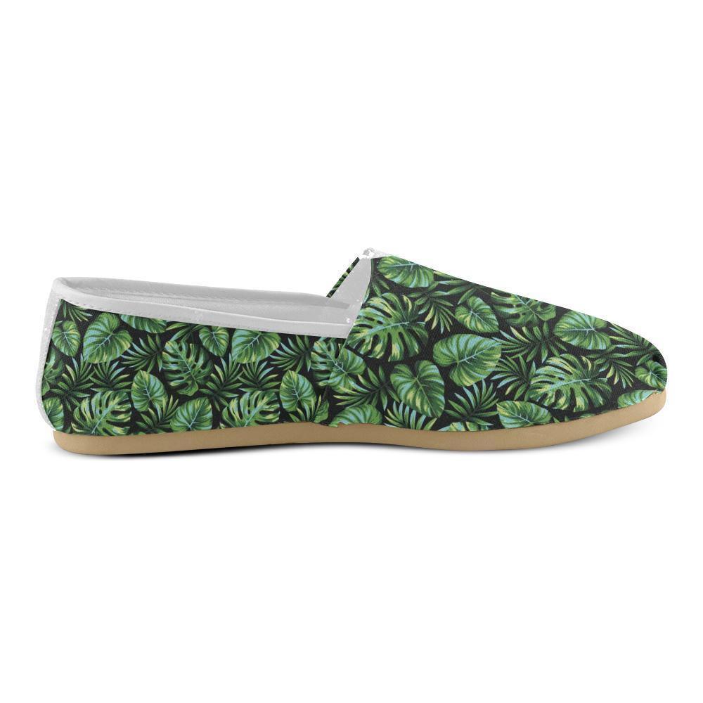 Palm Leaves Pattern Print Design PL013 Women Casual Shoes-JorJune.com