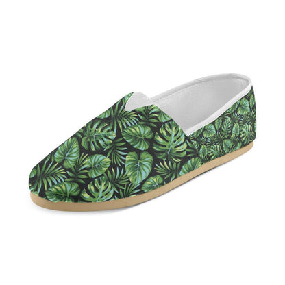 Palm Leaves Pattern Print Design PL013 Women Casual Shoes-JorJune.com