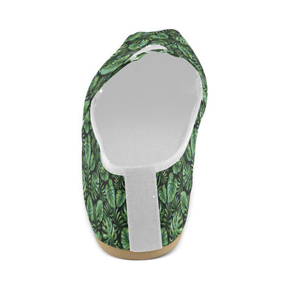 Palm Leaves Pattern Print Design PL013 Women Casual Shoes-JorJune.com