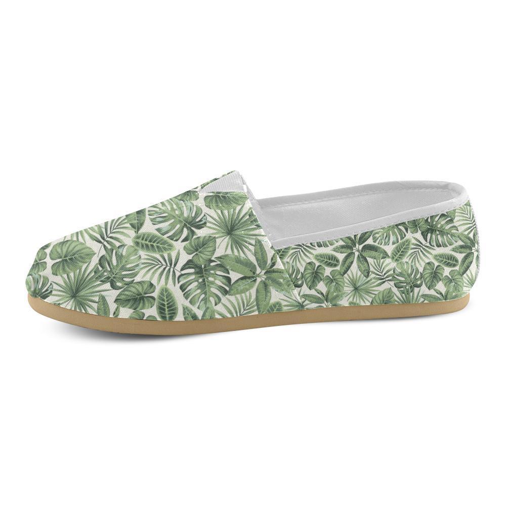 Palm Leaves Pattern Print Design PL014 Women Casual Shoes-JorJune.com