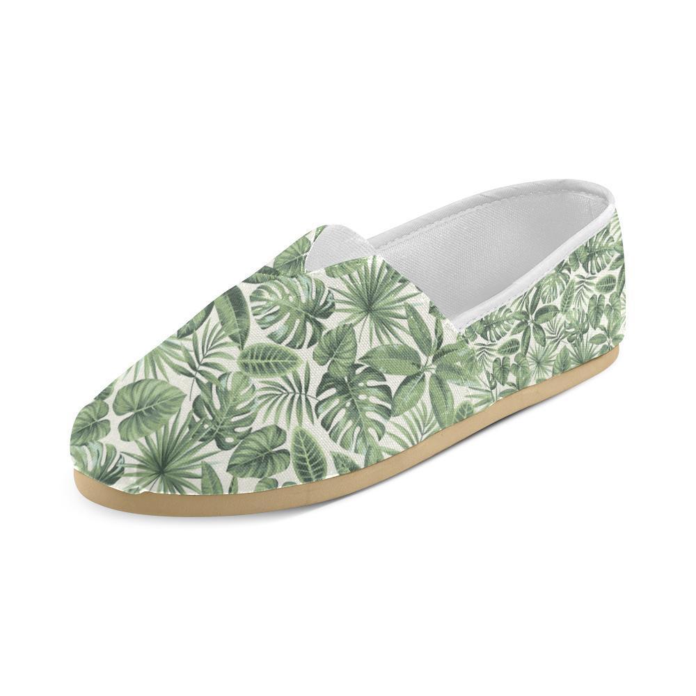 Palm Leaves Pattern Print Design PL014 Women Casual Shoes-JorJune.com