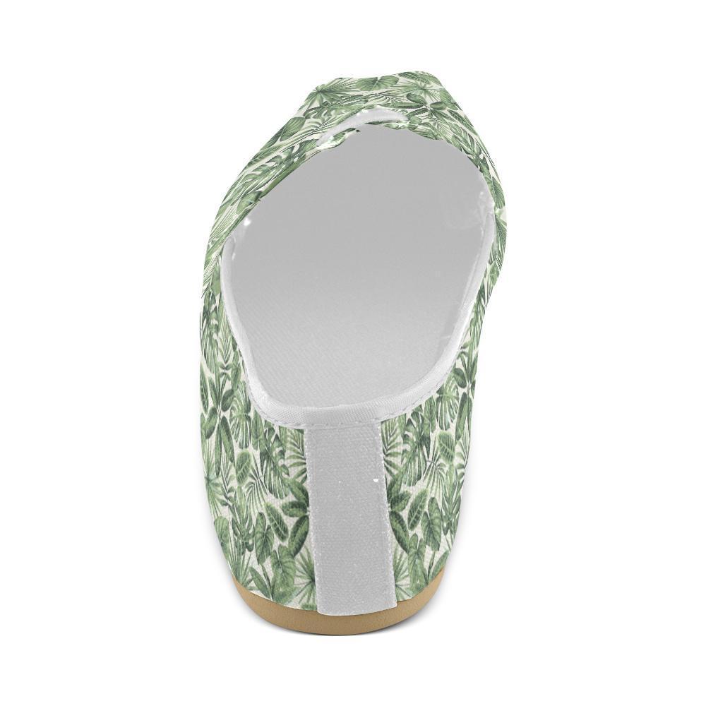 Palm Leaves Pattern Print Design PL014 Women Casual Shoes-JorJune.com