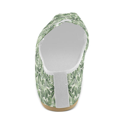 Palm Leaves Pattern Print Design PL014 Women Casual Shoes-JorJune.com