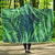 Palm Leaves Pattern Print Design PL02 Hooded Blanket-JORJUNE.COM